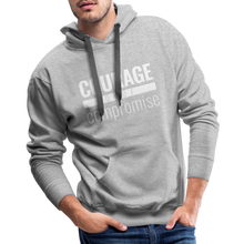 Load image into Gallery viewer, Courage Over Compromise - Premium Hoodie - heather grey
