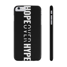 Load image into Gallery viewer, Hope Over Hype - Vertical Case (Black) - Overwear Gear