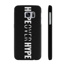 Load image into Gallery viewer, Hope Over Hype - Vertical Case (Black) - Overwear Gear