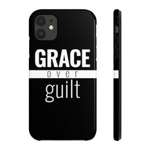 Load image into Gallery viewer, Grace Over Guilt - Tough Case (Black) - Overwear Gear