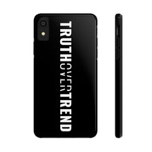Load image into Gallery viewer, Truth Over Trend - Tough Phone Case (Black) - Overwear Gear
