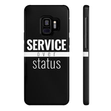 Load image into Gallery viewer, Service Over Status - Standard Case (Black) - Overwear Gear