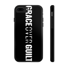 Load image into Gallery viewer, Grace Over Guilt - Tough Phone Case (Black) - Overwear Gear