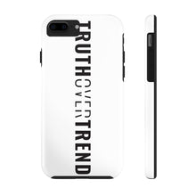 Load image into Gallery viewer, Truth Over Trend - Tough Phone Case (White) - Overwear Gear