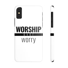 Load image into Gallery viewer, Worship Over Worry - Standard Case - Overwear Gear