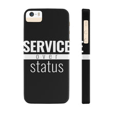 Load image into Gallery viewer, Service Over Status - Standard Case (Black) - Overwear Gear