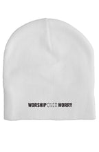 Load image into Gallery viewer, Worship Over Worry - Skull Cap - Overwear Gear