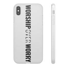 Load image into Gallery viewer, Worship Over Worry - Vertical Flex Case - Overwear Gear