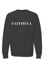 Load image into Gallery viewer, Faithful - Women's Premium Heavyweight Crewneck - Overwear Gear