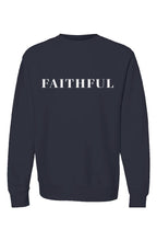 Load image into Gallery viewer, Faithful - Women's Premium Heavyweight Crewneck - Overwear Gear