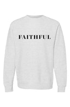 Load image into Gallery viewer, Faithful - Women's Premium Heavyweight Crewneck - Overwear Gear