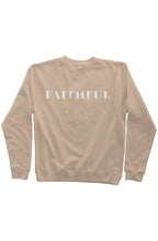 Load image into Gallery viewer, Faithful - Women's Pigment Dyed Crew Neck - Overwear Gear