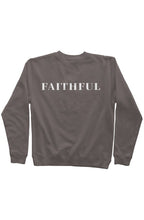 Load image into Gallery viewer, Faithful - Women's Pigment Dyed Crew Neck - Overwear Gear