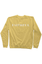 Load image into Gallery viewer, Faithful - Women's Pigment Dyed Crew Neck - Overwear Gear