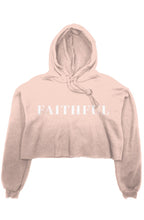 Load image into Gallery viewer, Faithful - Crop Fleece Hoodie - Overwear Gear
