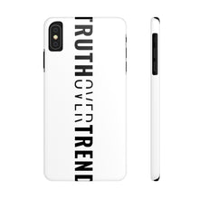 Load image into Gallery viewer, Truth Over Trend - Standard Vertical Statement Case - Overwear Gear