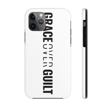 Load image into Gallery viewer, Grace Over Guilt - Tough Phone Case (White) - Overwear Gear