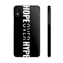 Load image into Gallery viewer, Hope Over Hype - Vertical Case (Black) - Overwear Gear