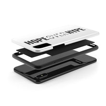 Load image into Gallery viewer, Hope Over Hype - Tough Phone Case (White) - Overwear Gear
