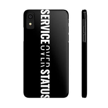 Load image into Gallery viewer, Service Over Status - Vertical Case (Black) - Overwear Gear