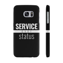 Load image into Gallery viewer, Service Over Status - Standard Case (Black) - Overwear Gear