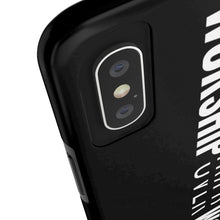 Load image into Gallery viewer, Worship Over Worry - Tough Phone Case (Black) - Overwear Gear