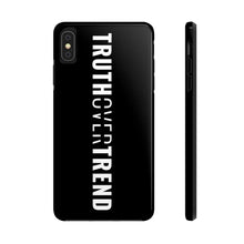 Load image into Gallery viewer, Truth Over Trend - Tough Phone Case (Black) - Overwear Gear