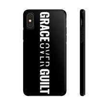 Load image into Gallery viewer, Grace Over Guilt - Tough Phone Case (Black) - Overwear Gear