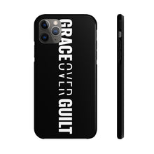 Load image into Gallery viewer, Grace Over Guilt - Tough Phone Case (Black) - Overwear Gear