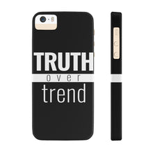Load image into Gallery viewer, Truth Over Trend - Standard Case (Black) - Overwear Gear