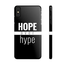 Load image into Gallery viewer, Hope Over Hype - Standard Case (Black) - Overwear Gear