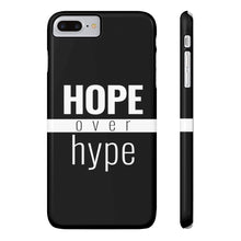 Load image into Gallery viewer, Hope Over Hype - Standard Case (Black) - Overwear Gear