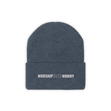Load image into Gallery viewer, Worship Over Worry - Classic Beanie - Overwear Gear