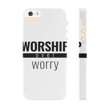 Load image into Gallery viewer, Worship Over Worry - Standard Case - Overwear Gear
