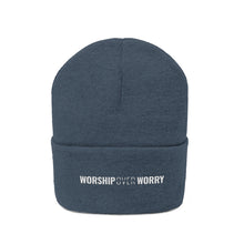 Load image into Gallery viewer, Worship Over Worry - Classic Beanie - Overwear Gear