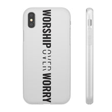 Load image into Gallery viewer, Worship Over Worry - Vertical Flex Case - Overwear Gear