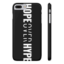 Load image into Gallery viewer, Hope Over Hype - Vertical Case (Black) - Overwear Gear