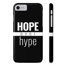 Load image into Gallery viewer, Hope Over Hype - Standard Case (Black) - Overwear Gear