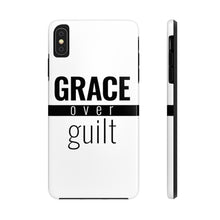 Load image into Gallery viewer, Grace Over Guilt - Tough Phone Case (White) - Overwear Gear