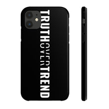 Load image into Gallery viewer, Truth Over Trend - Tough Phone Case (Black) - Overwear Gear