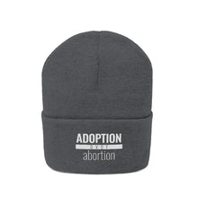 Load image into Gallery viewer, Adoption Over Abortion - Classic Beanie