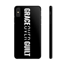 Load image into Gallery viewer, Grace Over Guilt - Tough Phone Case (Black) - Overwear Gear