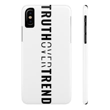 Load image into Gallery viewer, Truth Over Trend - Standard Vertical Statement Case - Overwear Gear