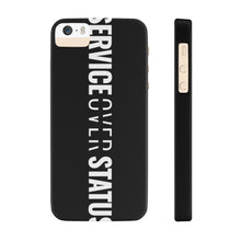 Load image into Gallery viewer, Service Over Status - Vertical Case (Black) - Overwear Gear