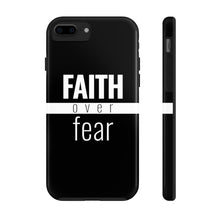 Load image into Gallery viewer, Faith Over Fear - Tough Case (Black) - Overwear Gear