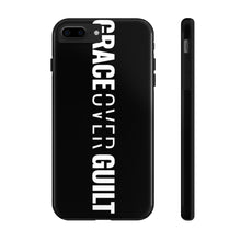 Load image into Gallery viewer, Grace Over Guilt - Tough Phone Case (Black) - Overwear Gear
