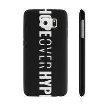 Load image into Gallery viewer, Hope Over Hype - Vertical Case (Black) - Overwear Gear