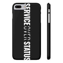 Load image into Gallery viewer, Service Over Status - Vertical Case (Black) - Overwear Gear