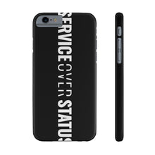 Load image into Gallery viewer, Service Over Status - Vertical Case (Black) - Overwear Gear