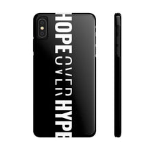 Load image into Gallery viewer, Hope Over Hype - Vertical Case (Black) - Overwear Gear